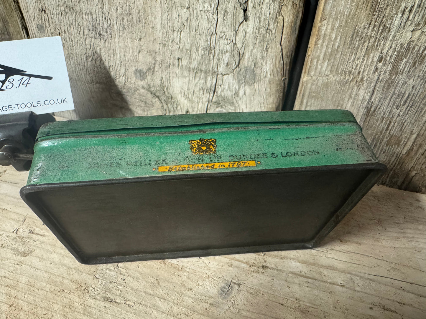 Keiller’s Crème De Menthe Tin.