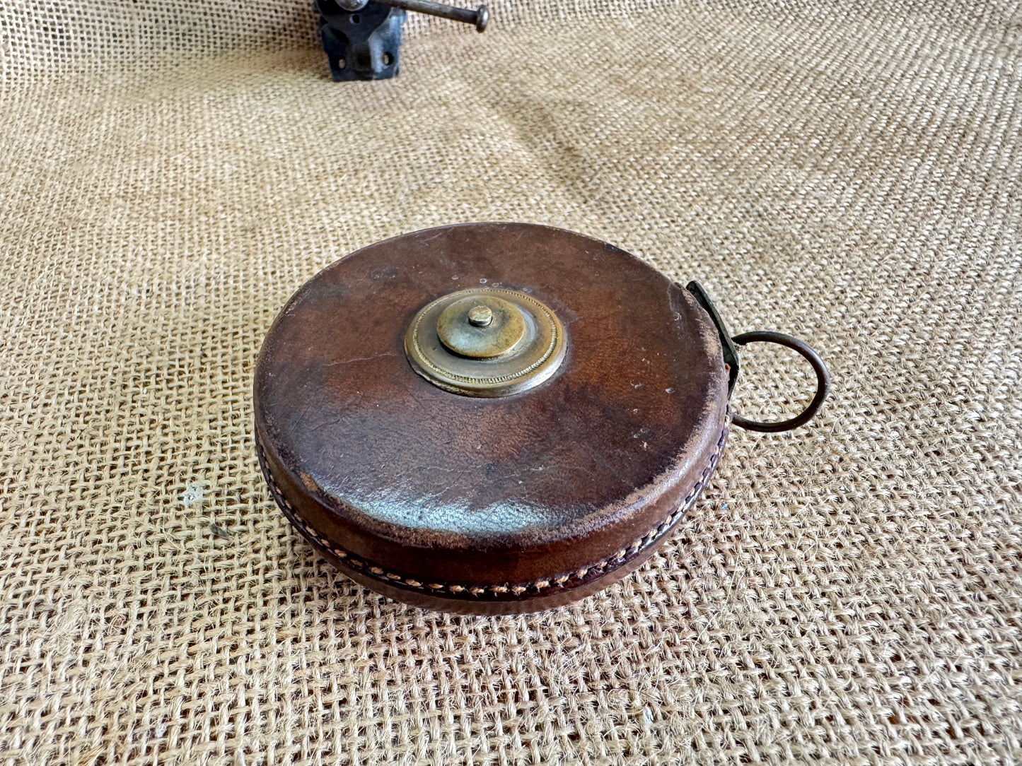 33ft Leather Cased Measuring Tape