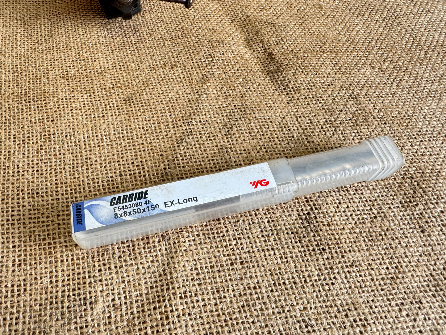 YG-1 E5453080-1 8mm Carbide 4F Extra Long Mill