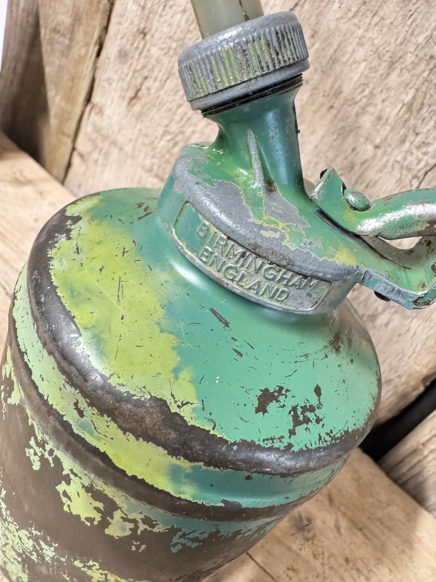 Wesco Green Oil Can with Nylon Spout