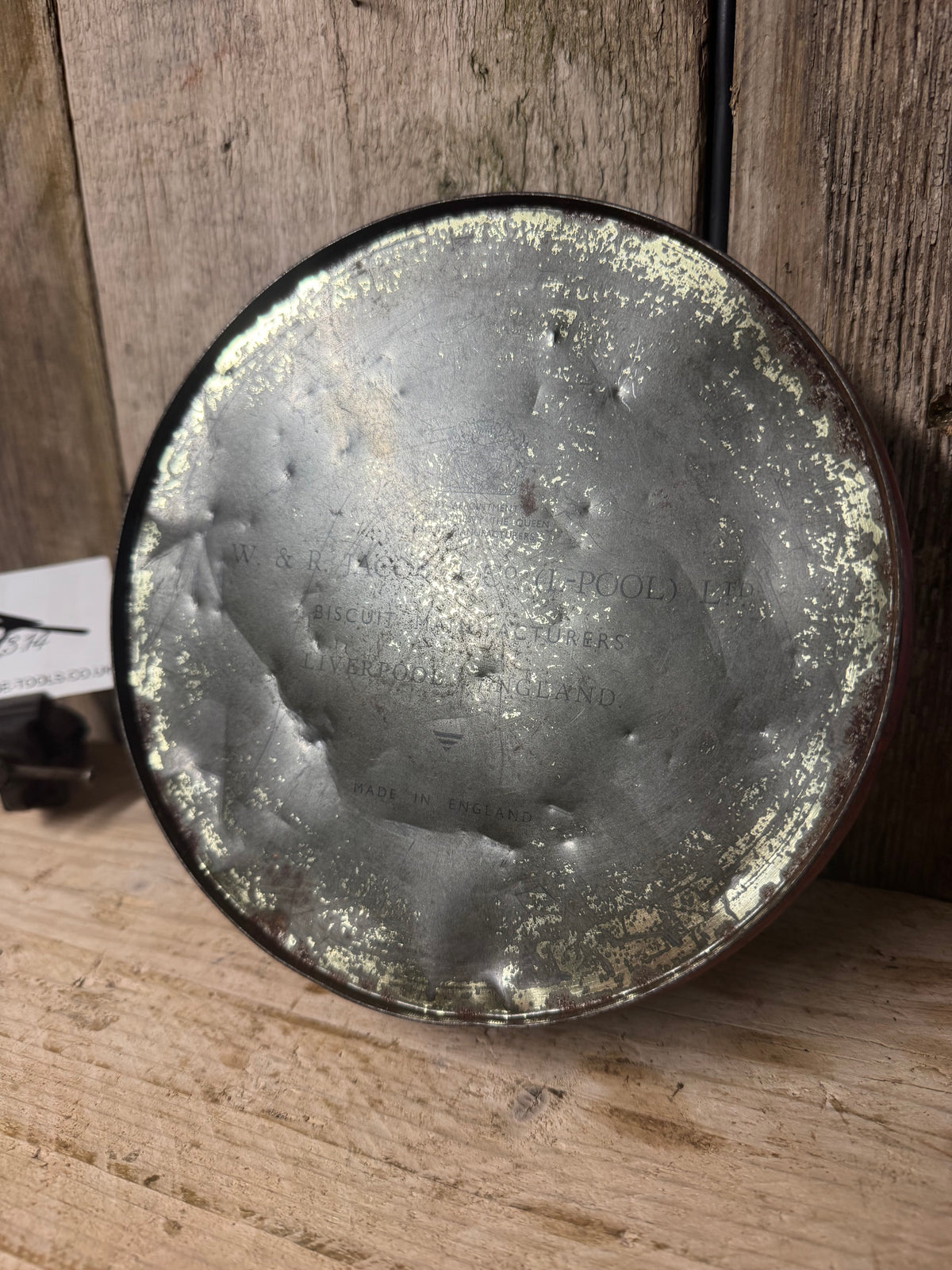 Vintage WR Jacob & Co Musical Themed Biscuit Tin