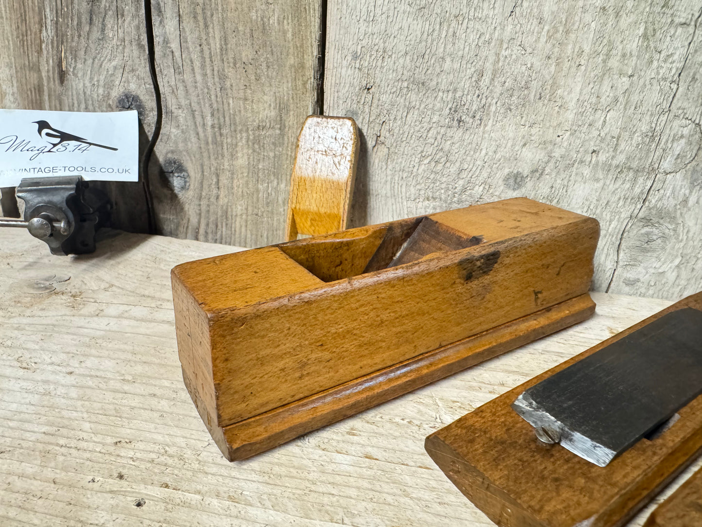 7 1/4" Patternmakers Beech Rounding Plane