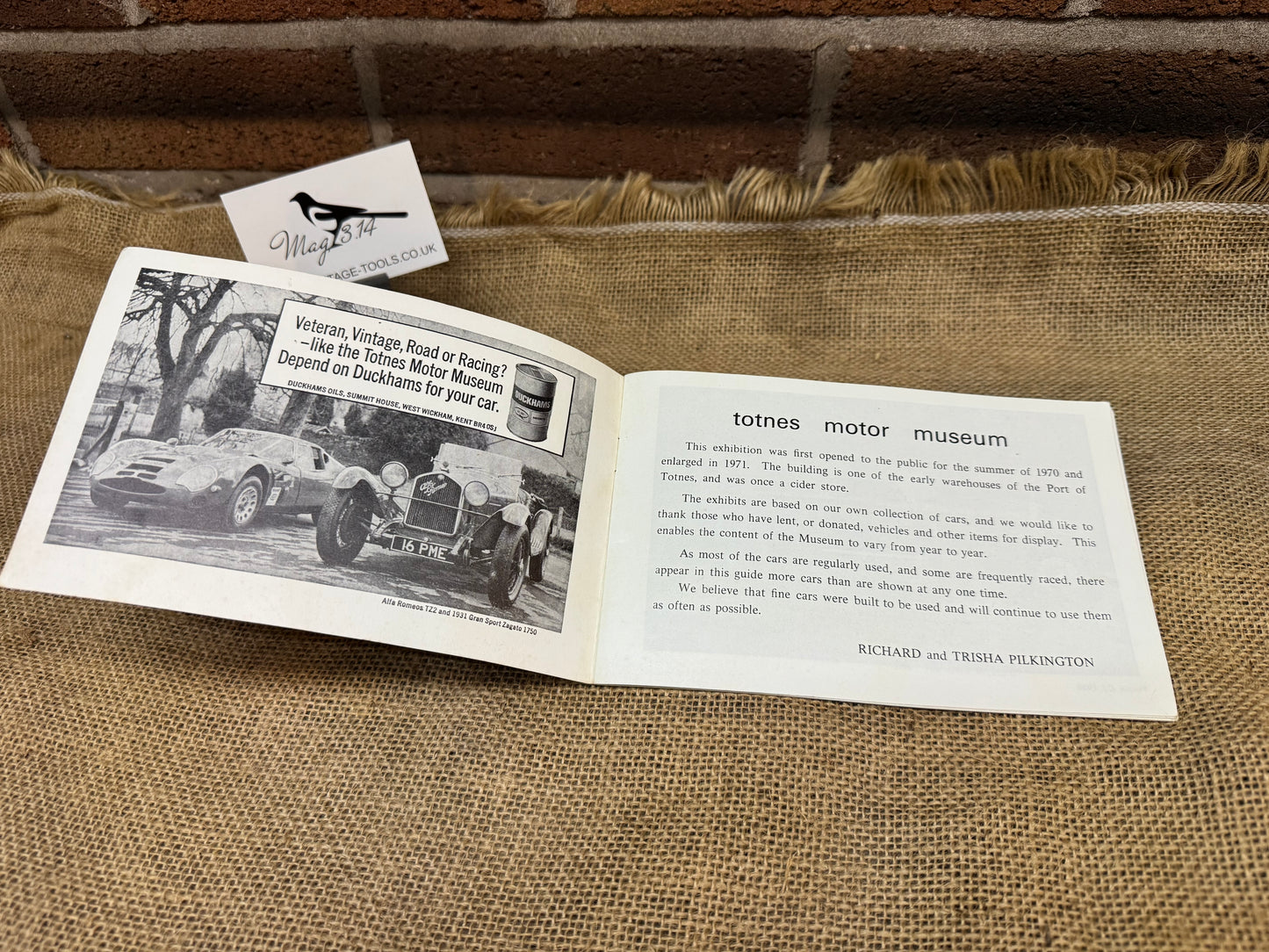 Totnes Motor Museum Car Guide
