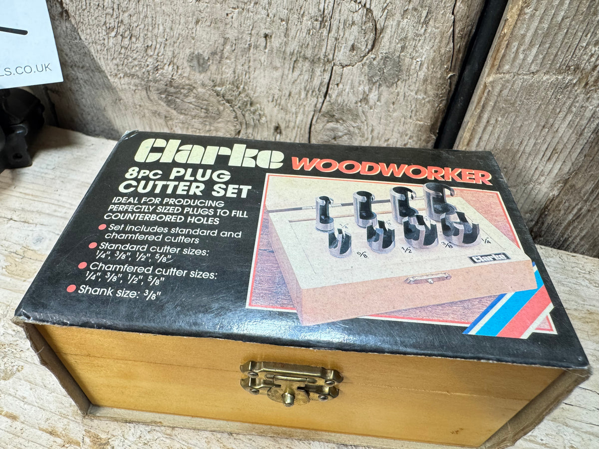 Clarke Woodworker 8pc Plug Cutter Set
