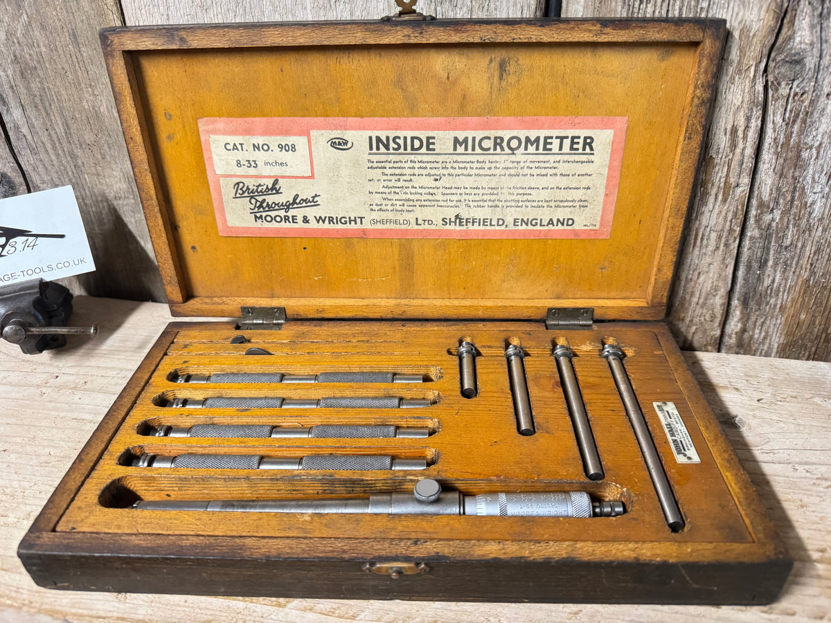 Moore & Wright No 908 Inside Micrometer