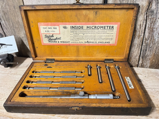 Moore & Wright No 908 Inside Micrometer