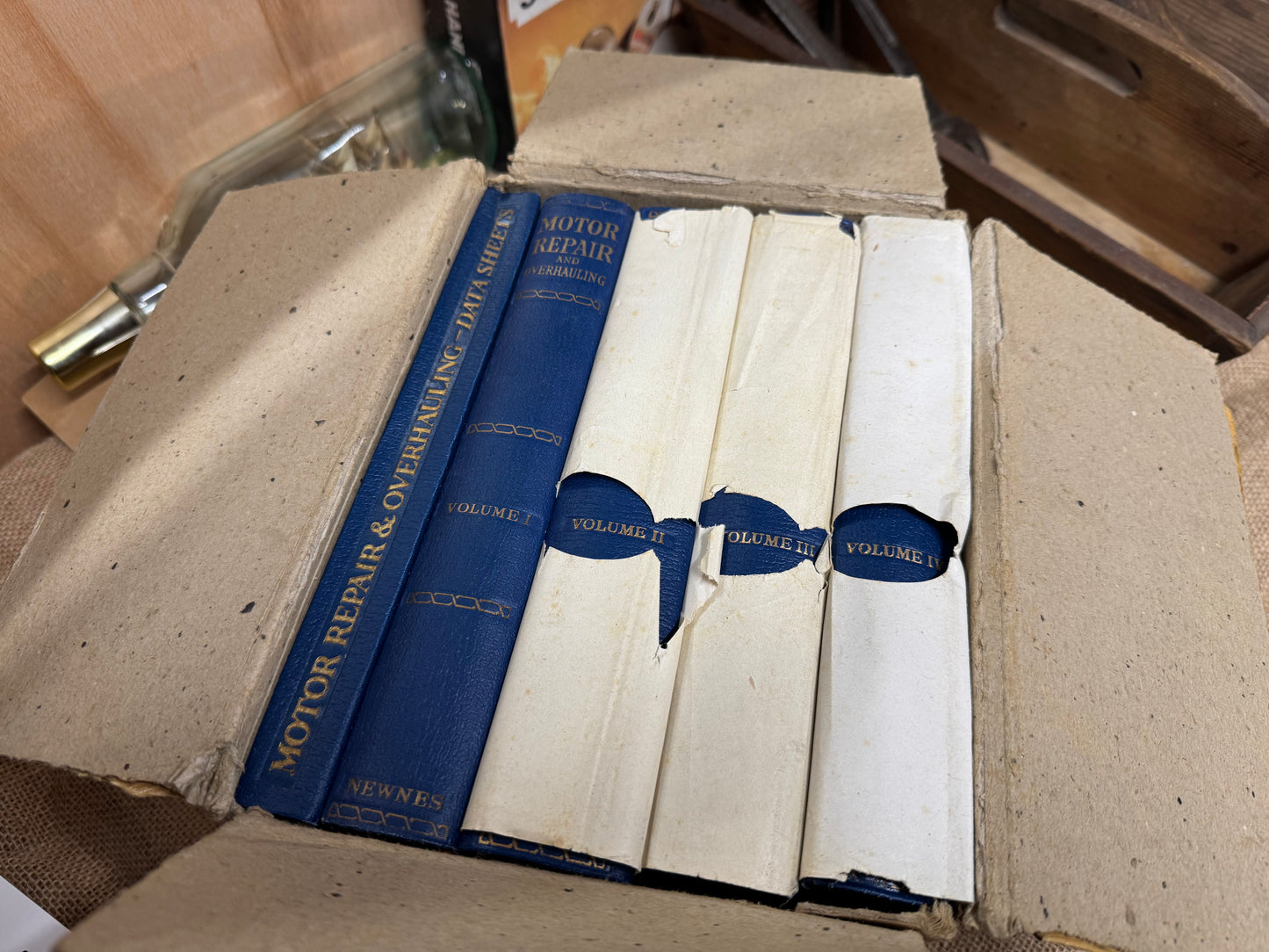 Motor Repair And Overhauling Volumes 1-4, E. Molloy 8th Edition