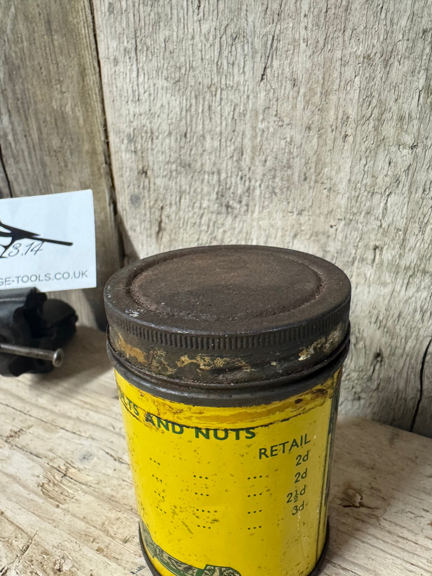 Tewel Automobile Productions Bolts & Nuts Tin