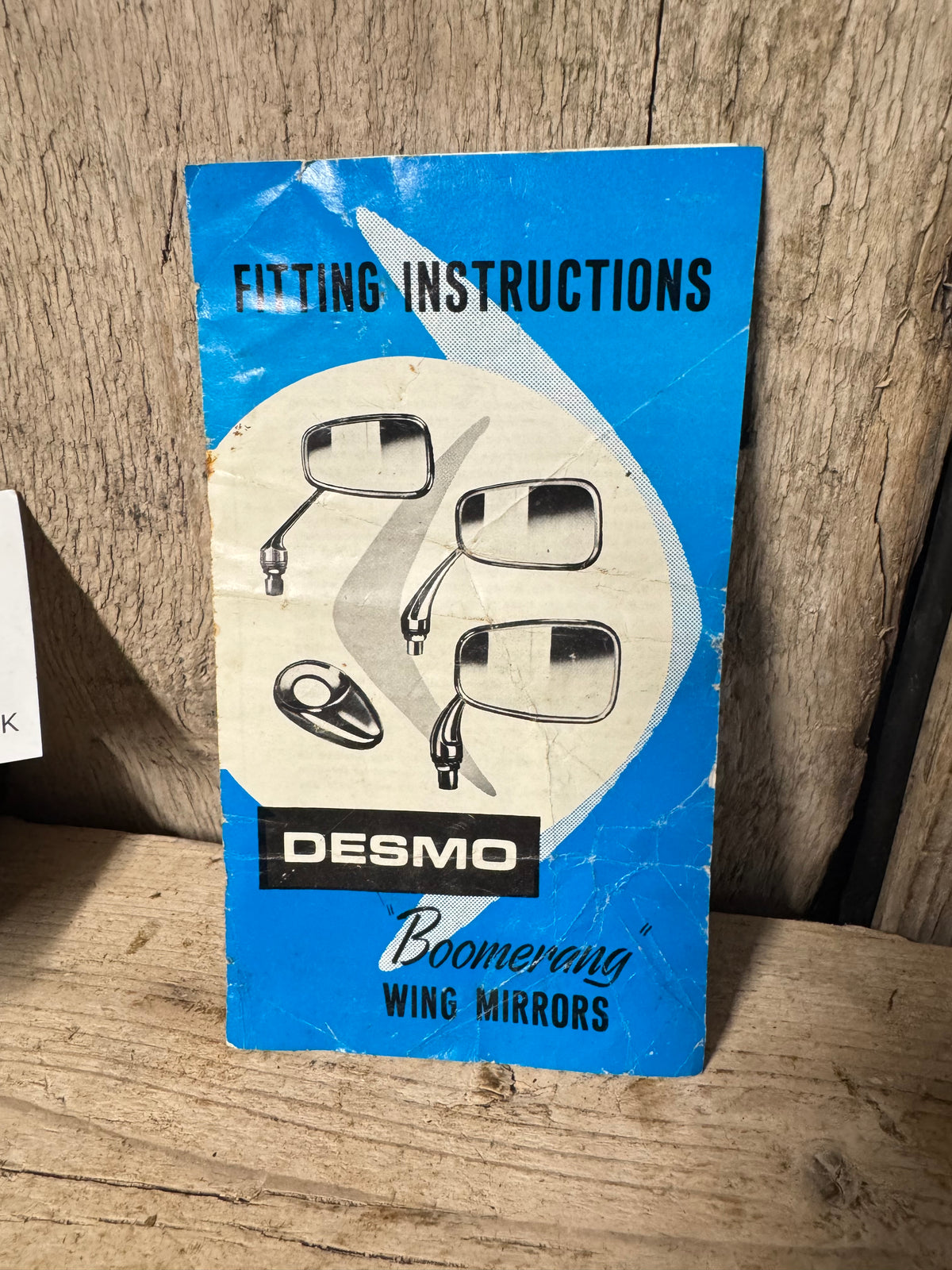 Desmo Boomerang Wing Mirrors Fitting Instructions
