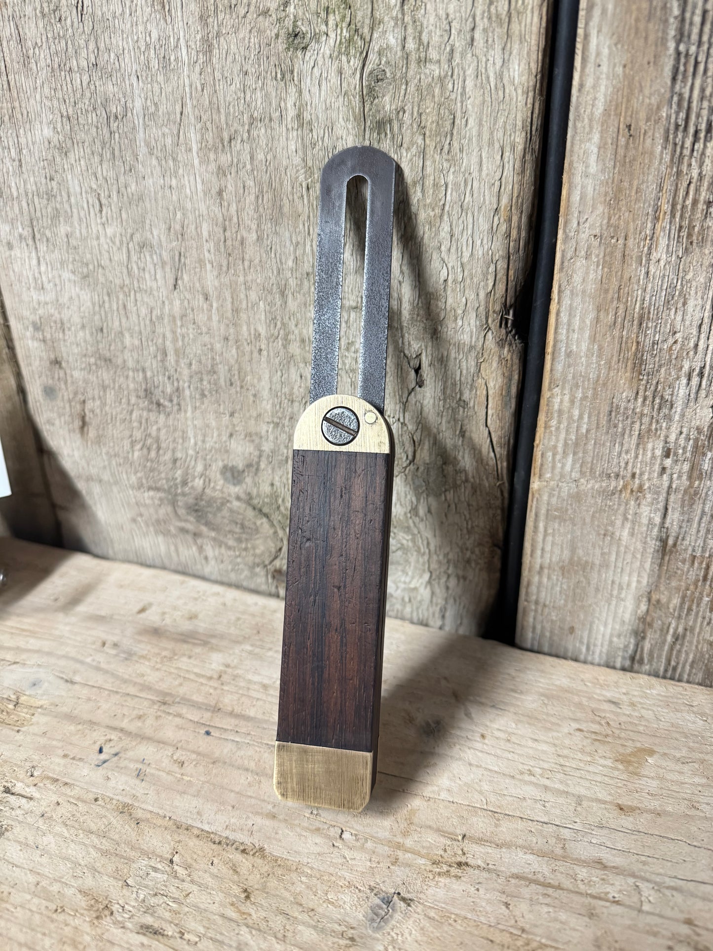 Brass & Rosewood 7 1/2” Sliding Bevel
