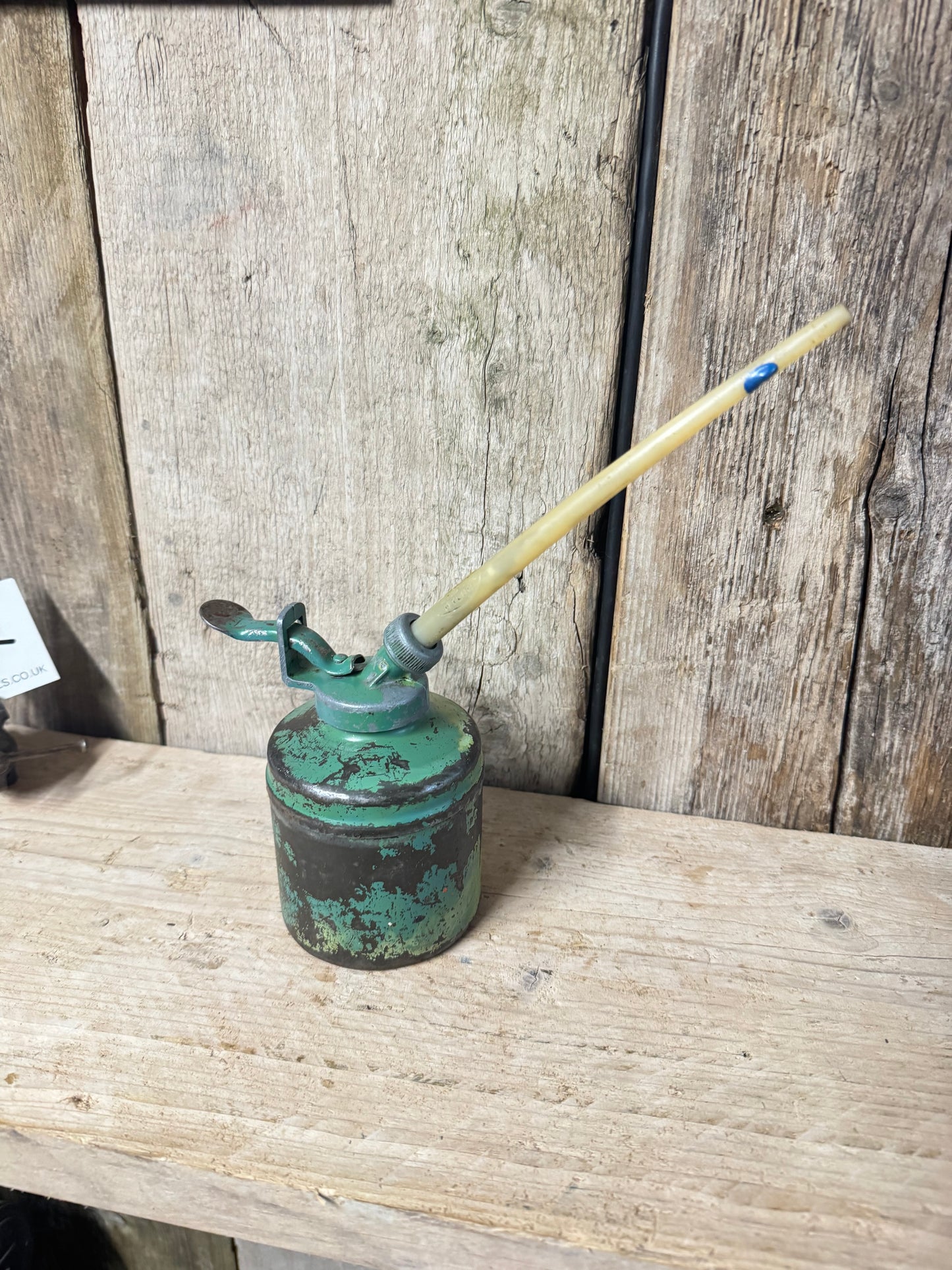 Wesco Green Oil Can with Nylon Spout