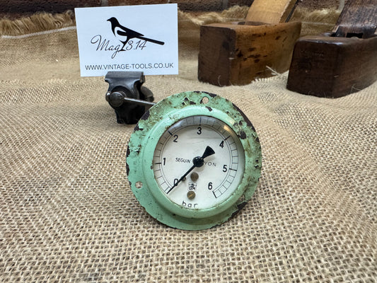 Seguin Lyon 0-6 Bar Pressure Gauge