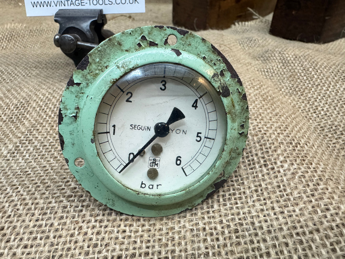 Seguin Lyon 0-6 Bar Pressure Gauge