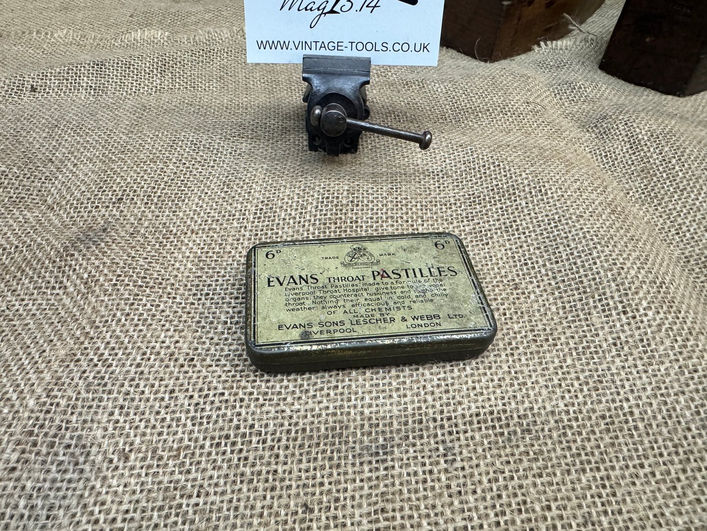 Evans Throat Pastilles Tin