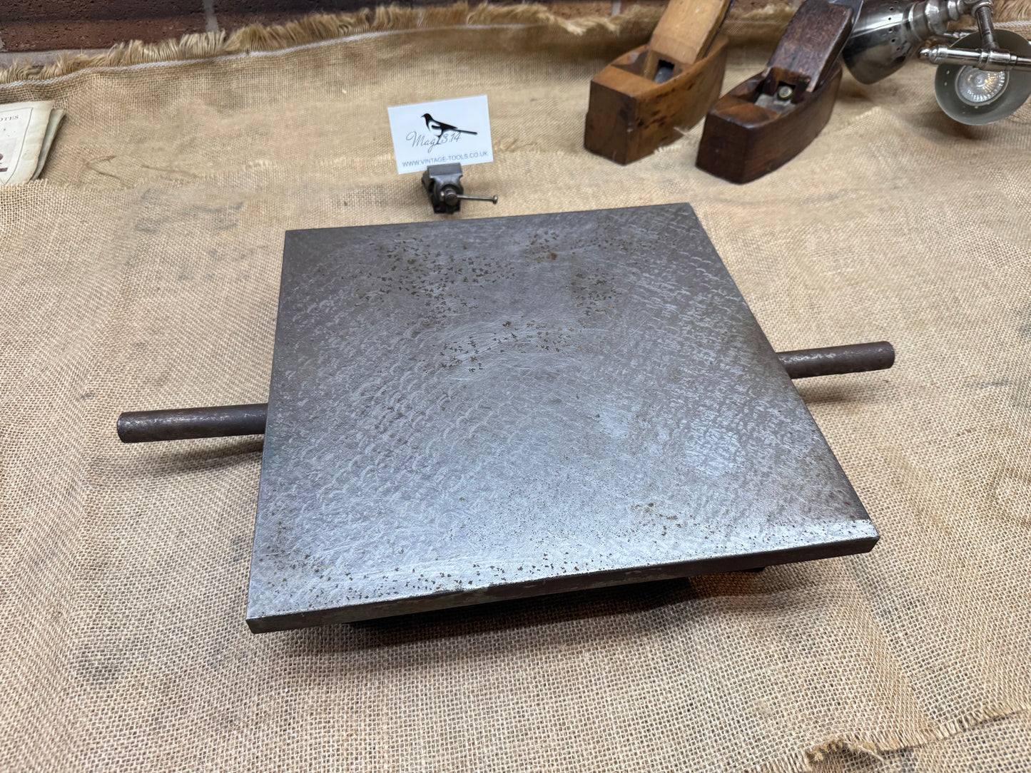 Crown 12" x 12" No 7066 Grade B Engineers Surface Plate