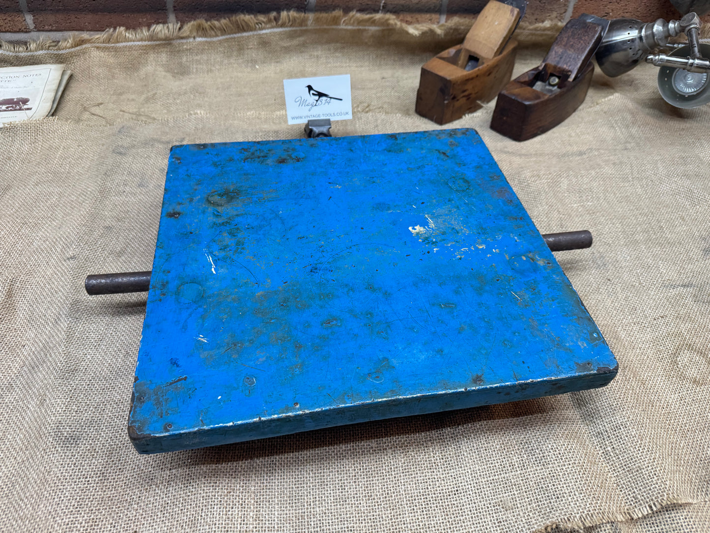 Crown 12" x 12" No 7066 Grade B Engineers Surface Plate