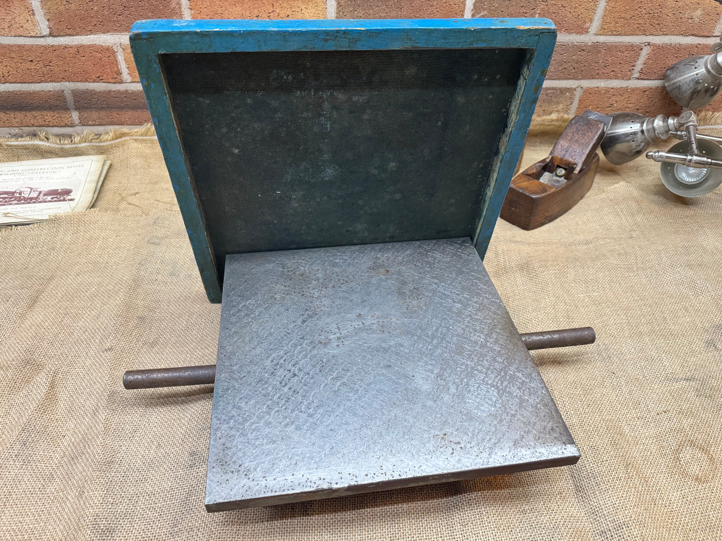 Crown 12" x 12" No 7066 Grade B Engineers Surface Plate