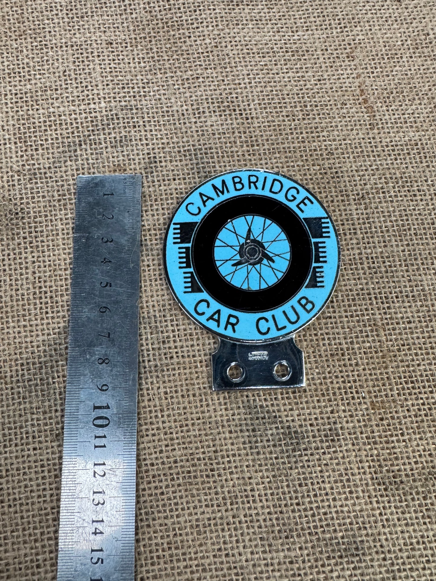 Cambridge Car Club Classic Car Badge