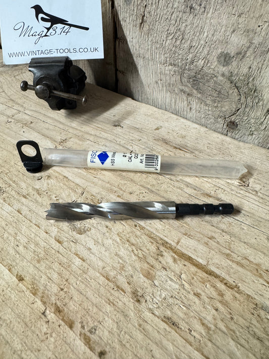 Fisch 10mm HSS Wood Twist Drill QCS Hex 507226