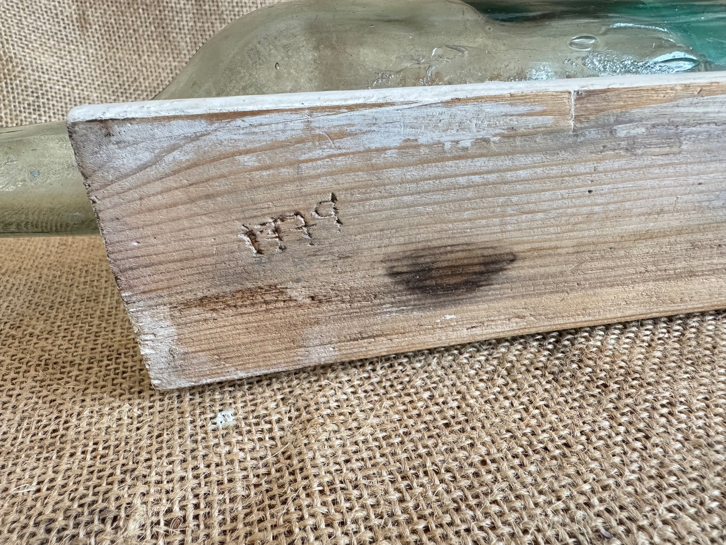 Antique 3 Mast Sailing Ship In A Bottle