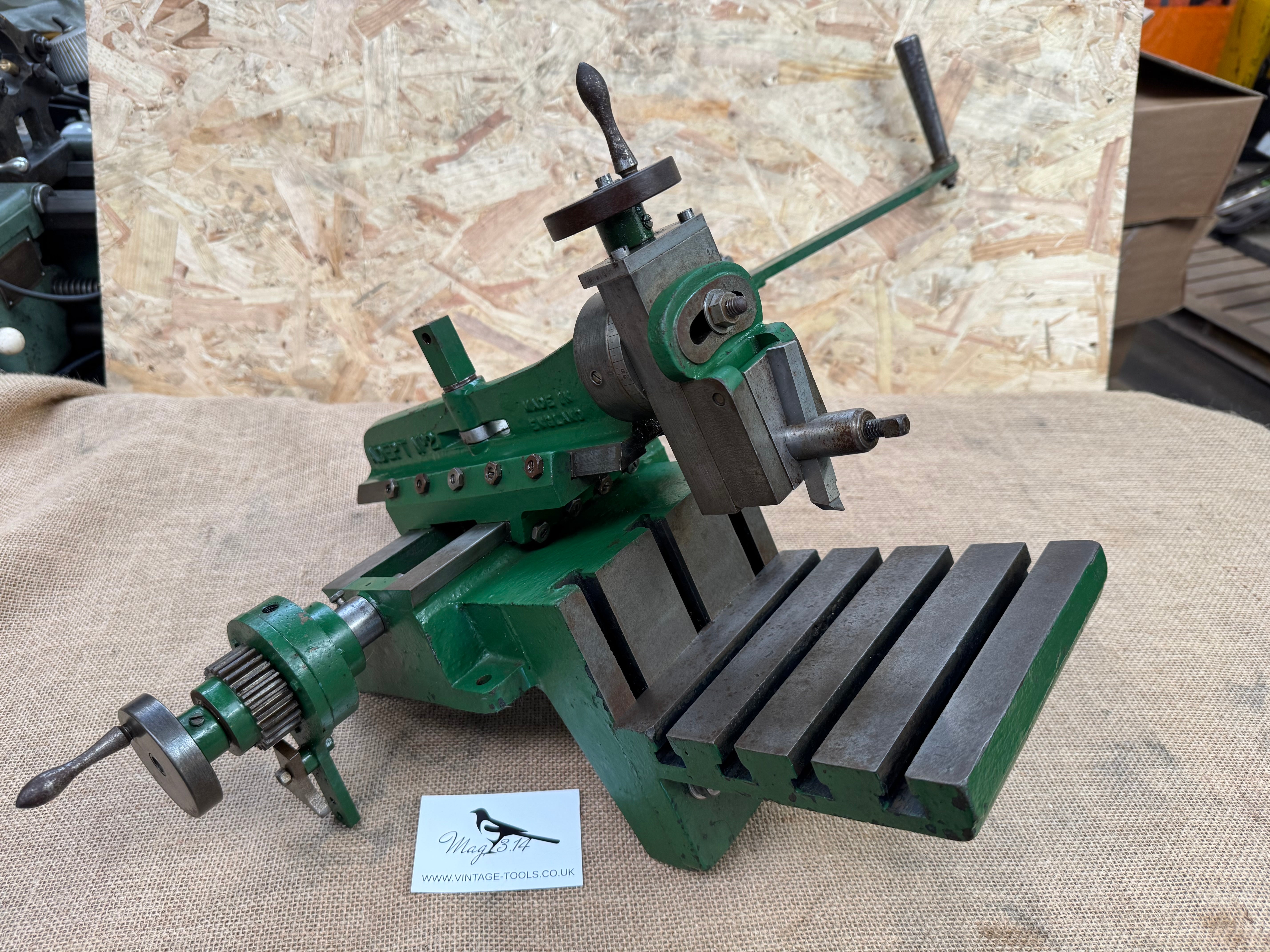 Hand Powered Metal Shaper Adept No 2 Hand Shaper – Magpie Vintage Tools