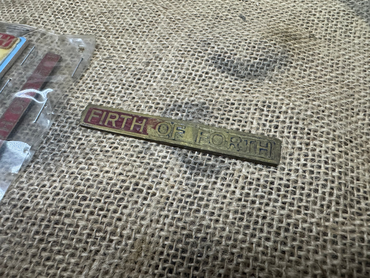 Firth of Fourth Brass Model Railway Badges & Plaques