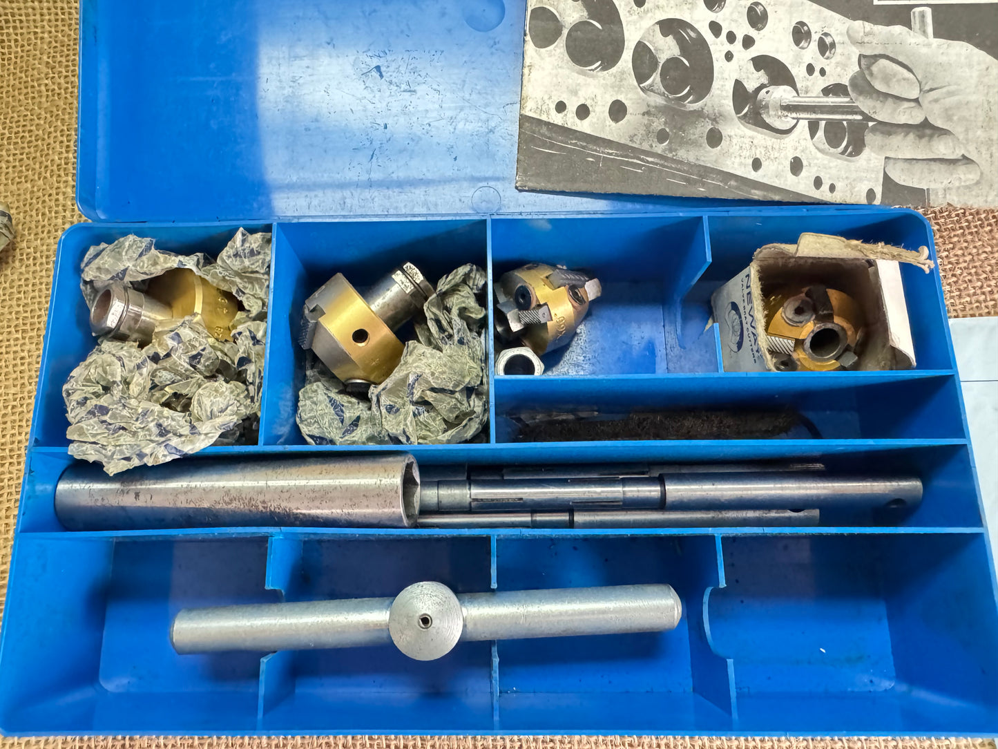 Sykes-Pickavant 483000 Adjustable Valve Seat Cutter Set