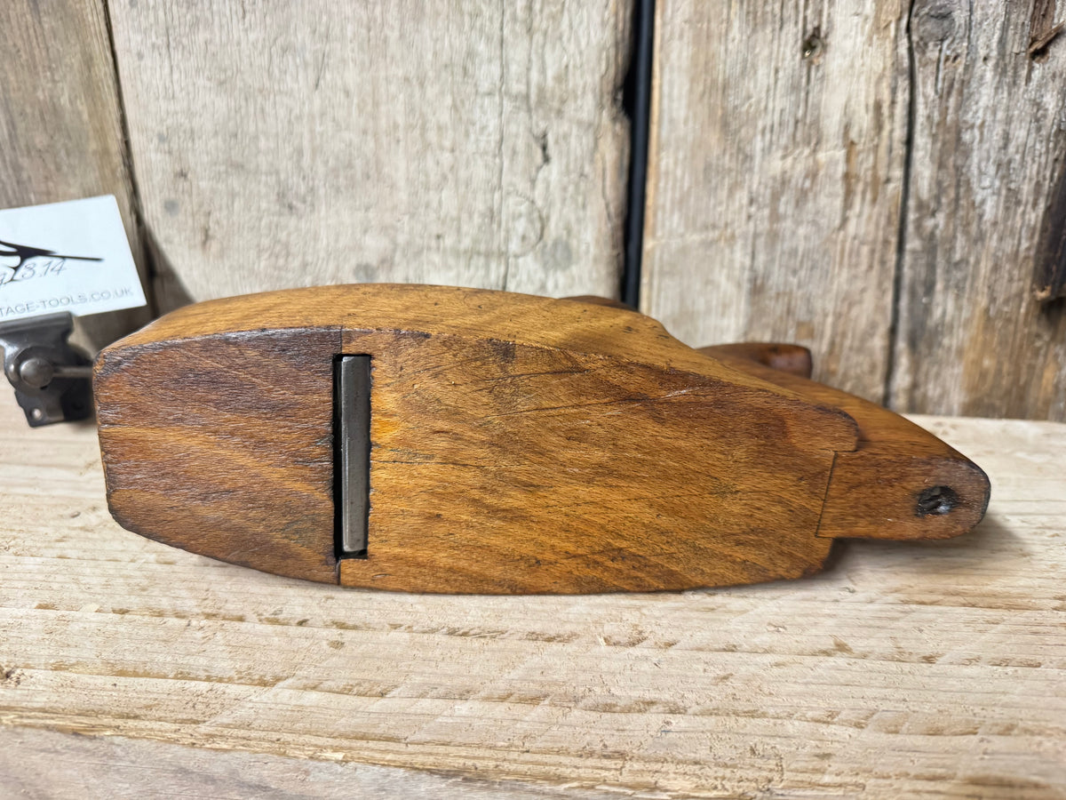 8" Beechwood Handled Coffin Plane