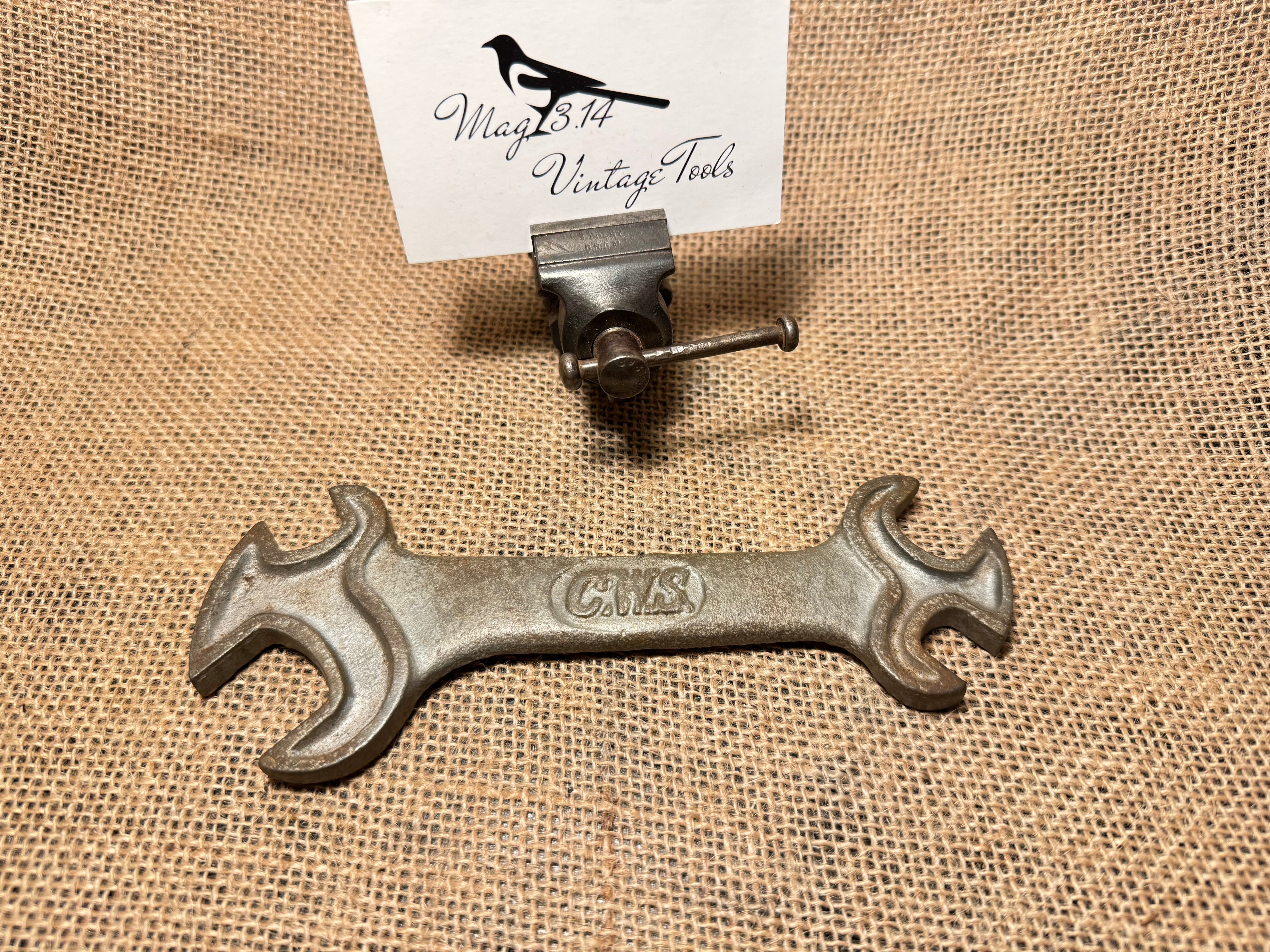 Cws Tools Vintage CWS Cooperative Wholesale Society Car or Bike Toolkit Multitoo ...