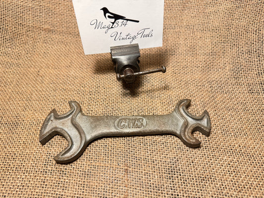 Vintage CWS Cooperative Wholesale Society Car or Bike Toolkit Multitool Spanner