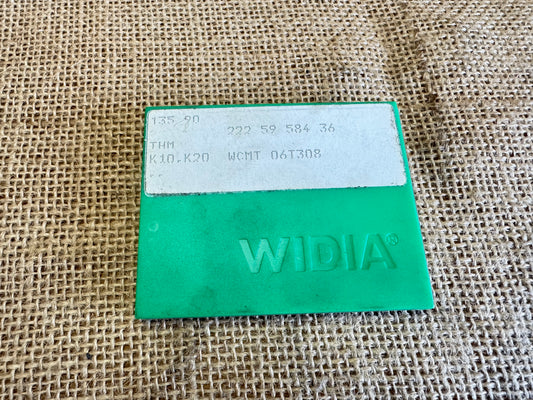 Widia THM WCMT 06T308 Carbide Inserts x 10