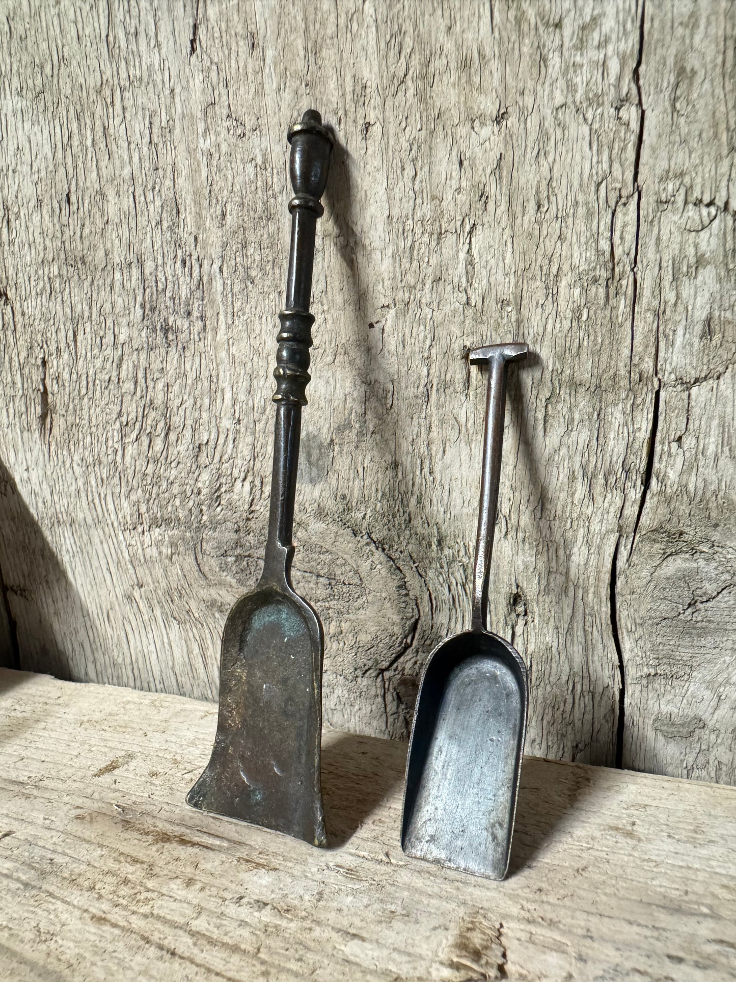 Brass Model Railway Locomotive Firing Shovels