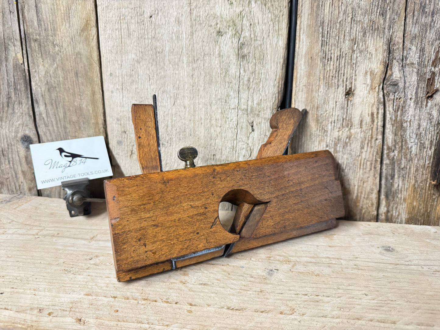 A Mathieson Twin Iron 5/8 Moulding Plane