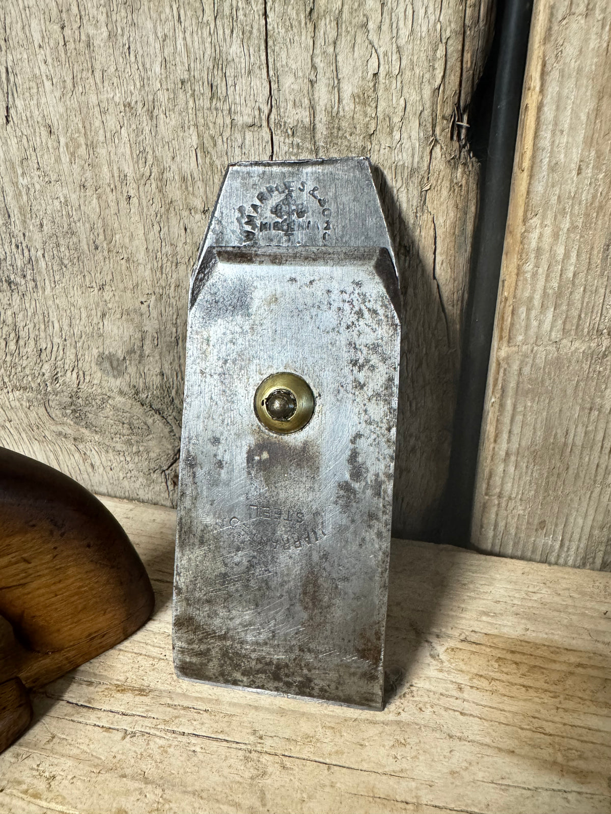 8" Beechwood Handled Coffin Plane