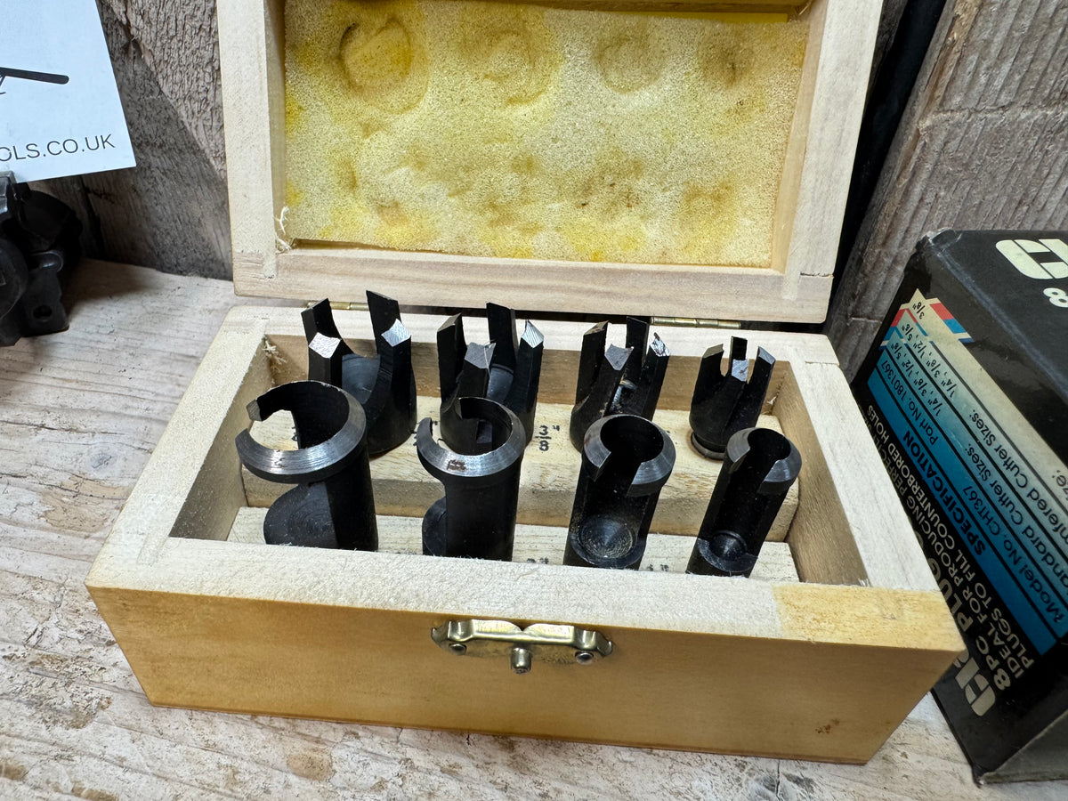 Clarke Woodworker 8pc Plug Cutter Set