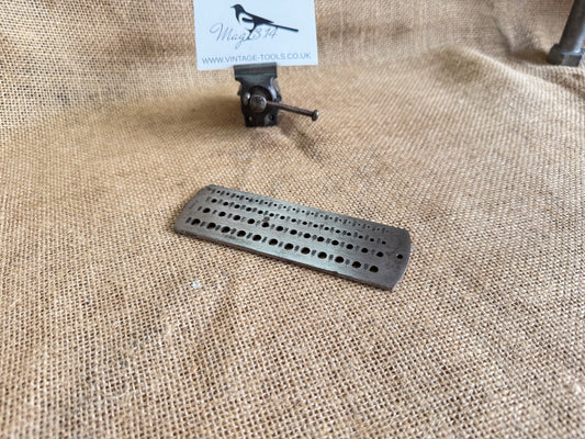 Moore & Wright No 1064 Morse Twist Drill Gauge