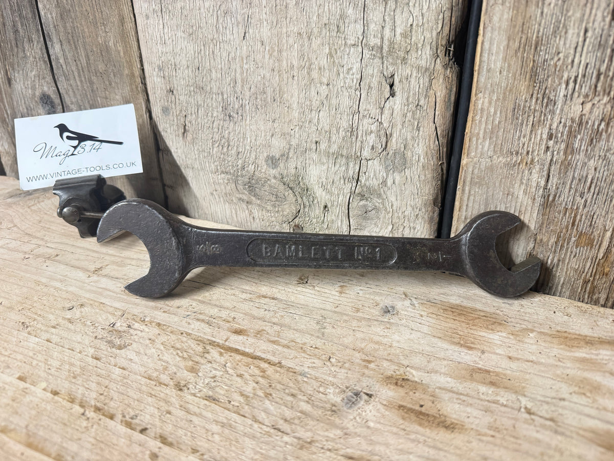 Bamlett No 1 Imperial Open Combination Spanner 1/2 & 5/8
