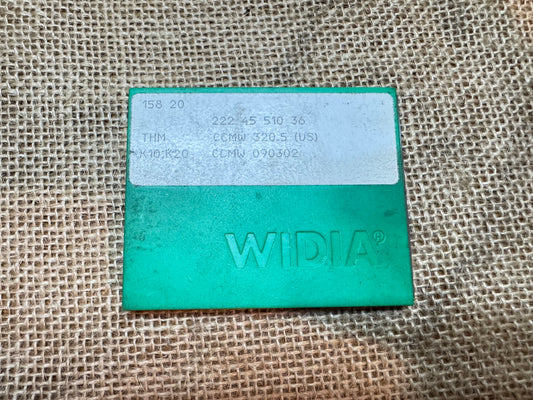Widia THM CCMW 090302 Carbide Inserts x 10