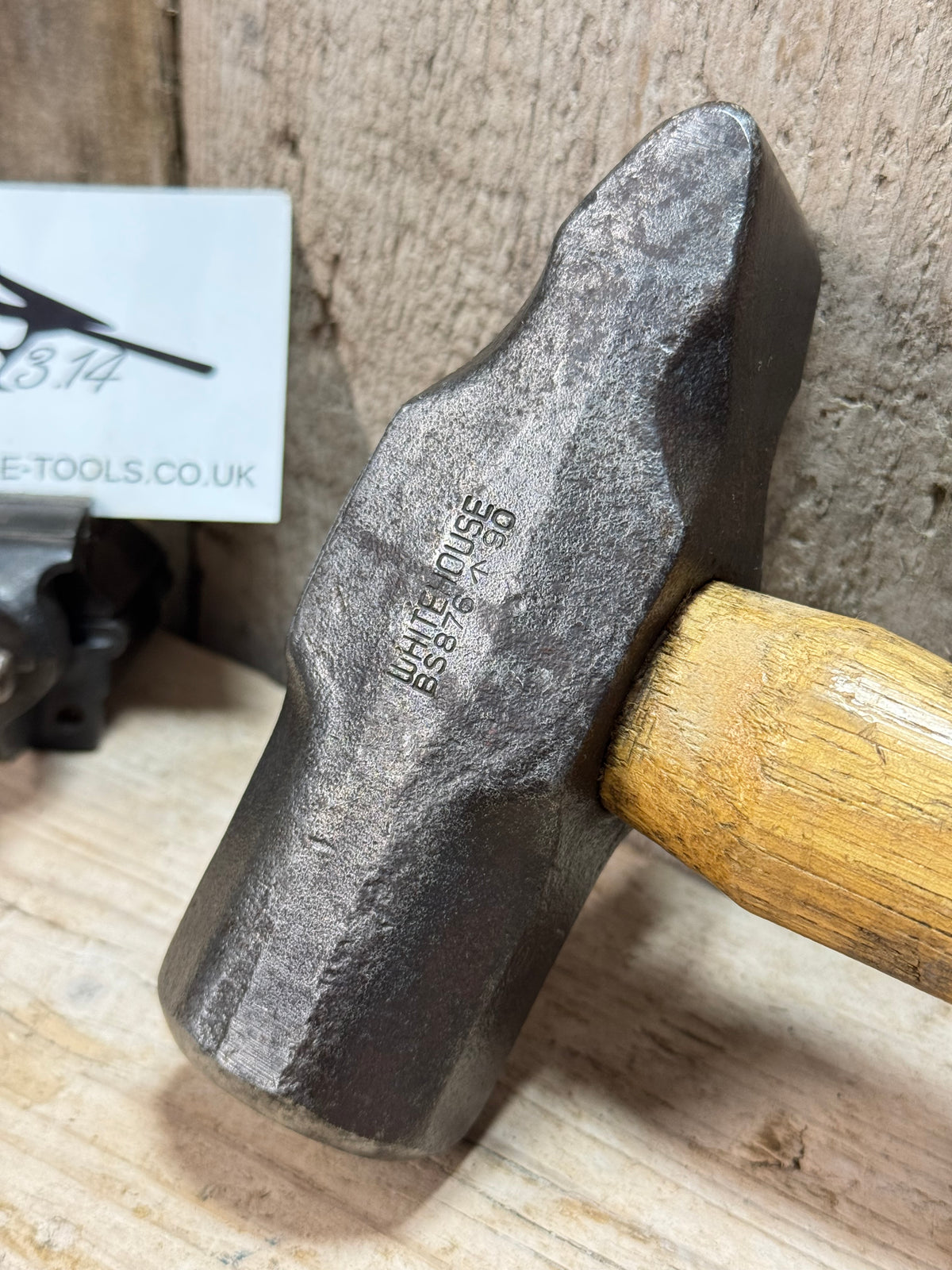 Whitehouse 3lb Straight Pein Hammer with Military Broad Arrow