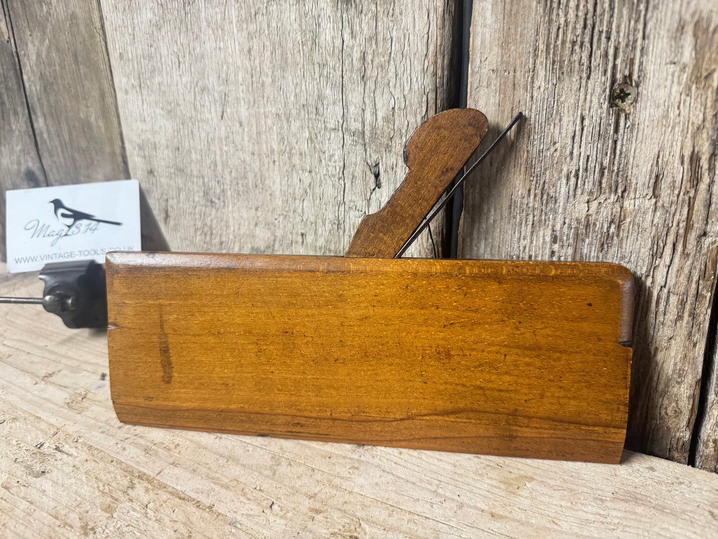 Beechwood Round Moulding Plane 1/8"