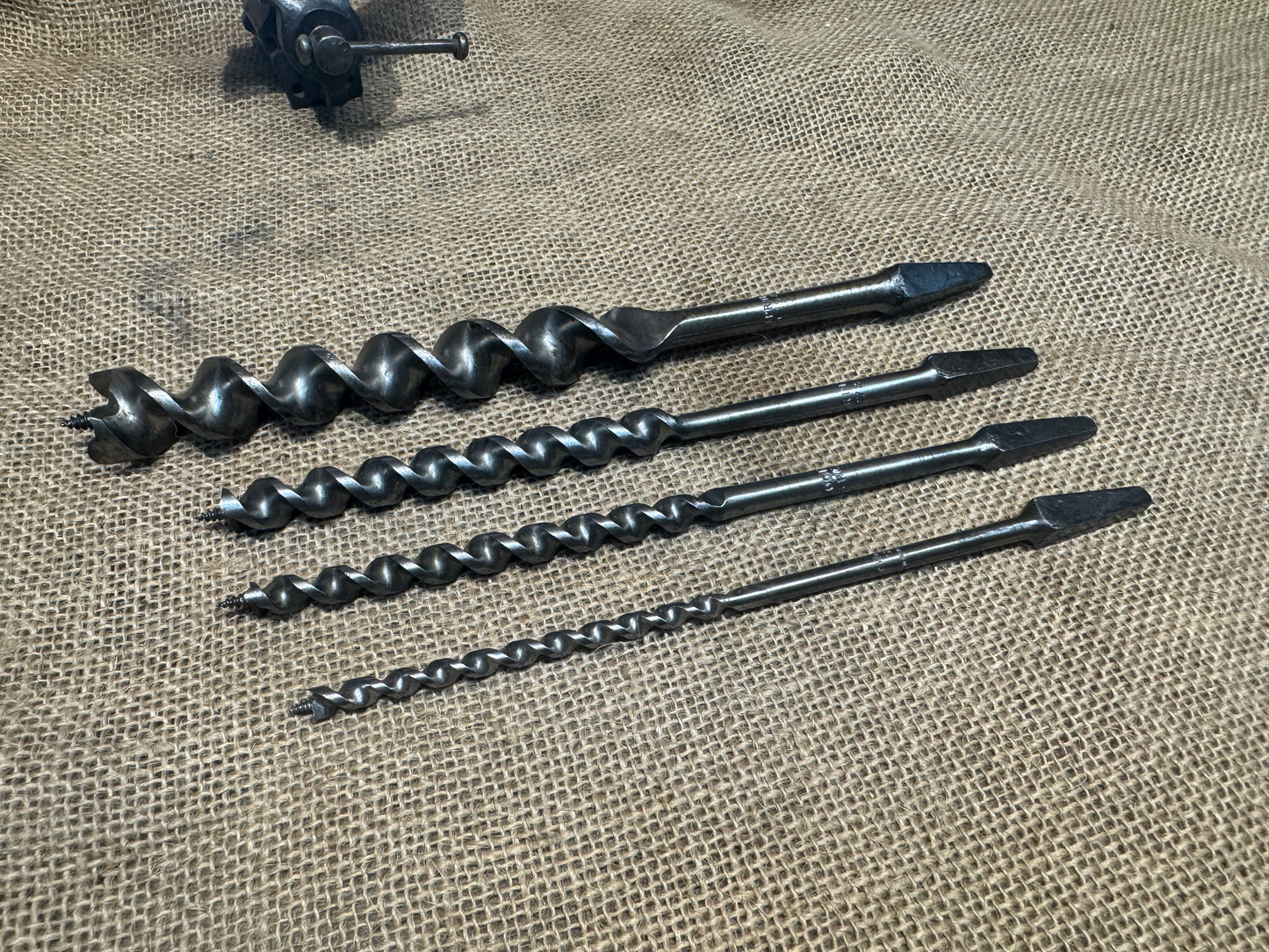4 x GPO Marked Wood Auger Drill Bits