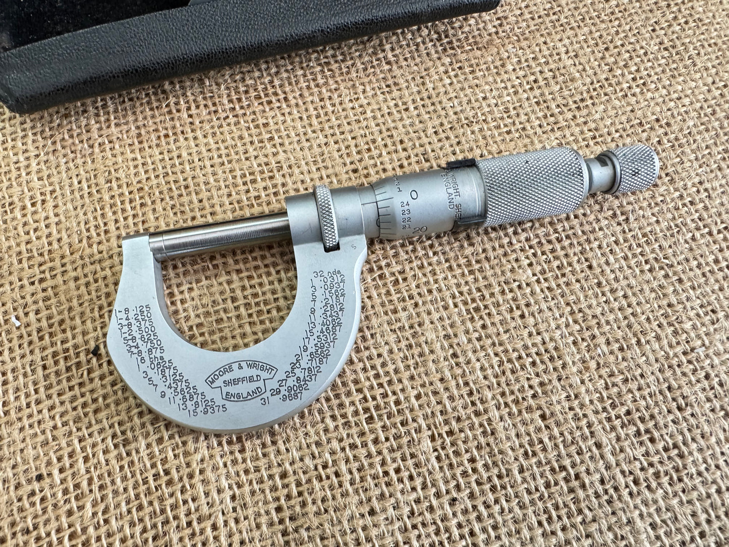Moore & Wright No 961 0-1” Micrometer