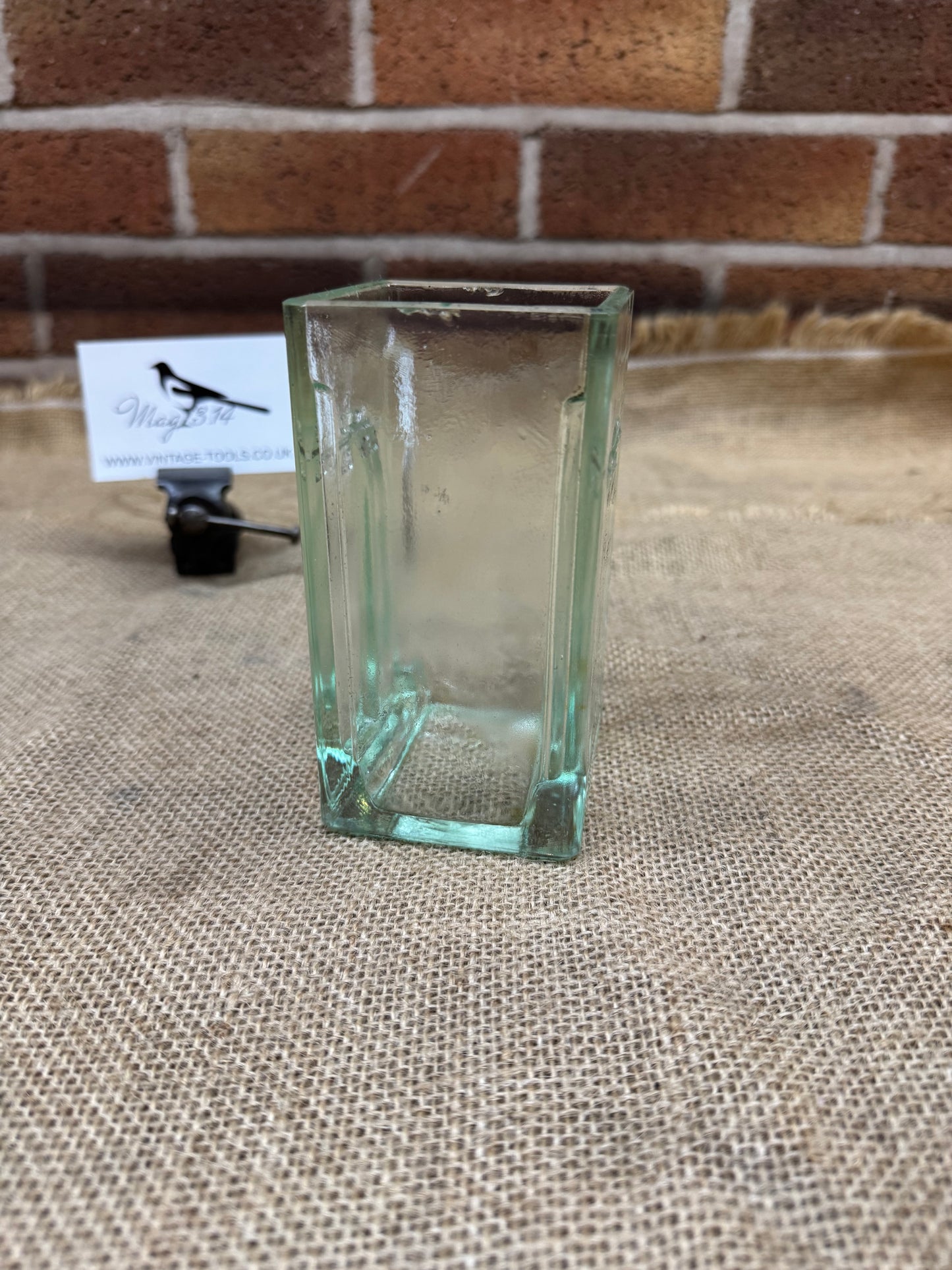 Vintage Exide Glass Battery Acid Jar