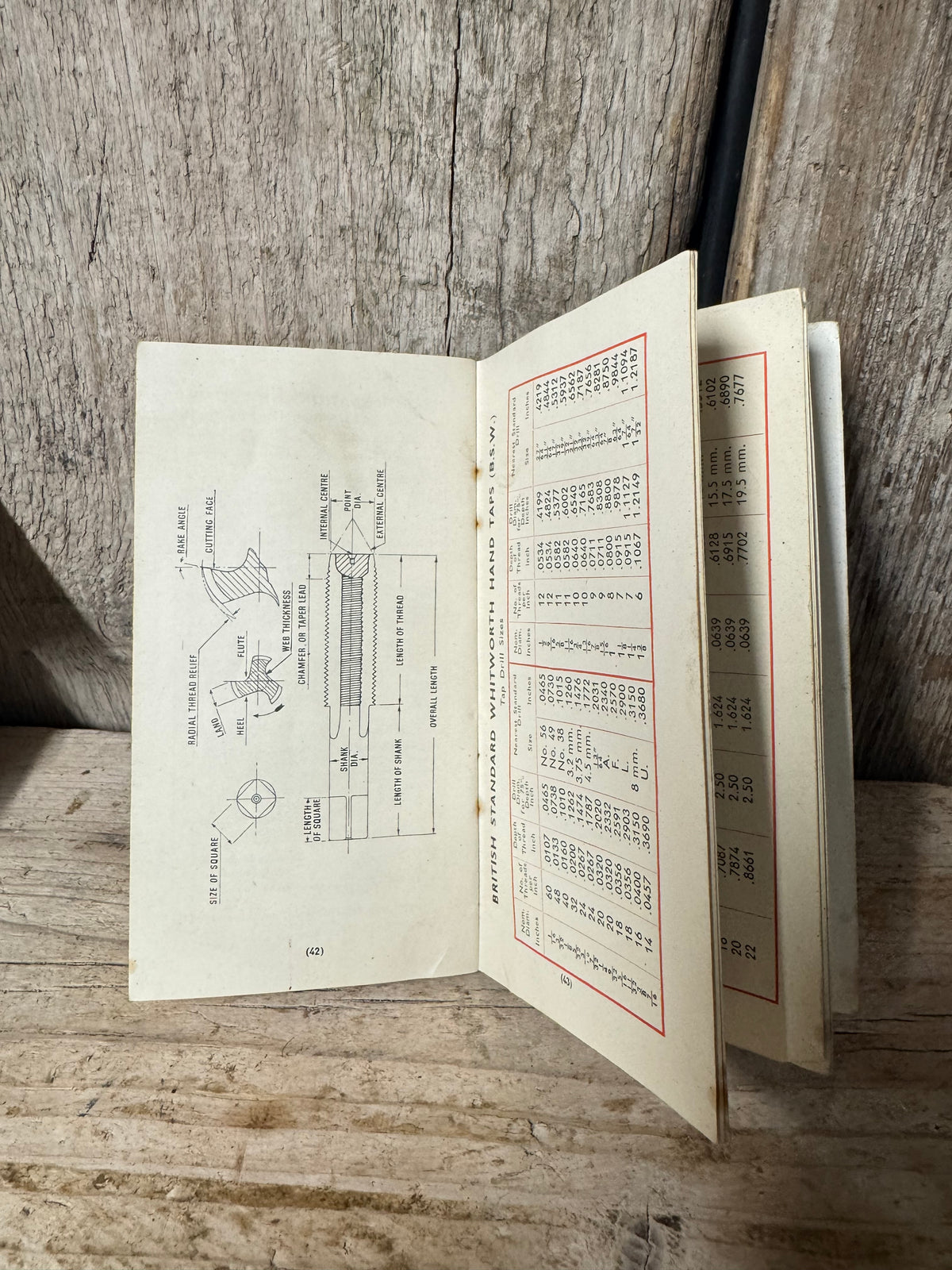 Buck & Hickman Intal Tooling Booklet