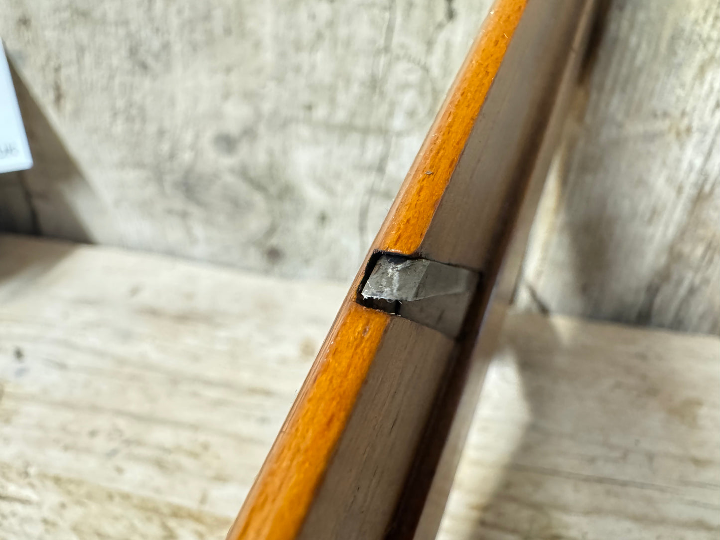 Beechwood Round Moulding Plane 1/8"