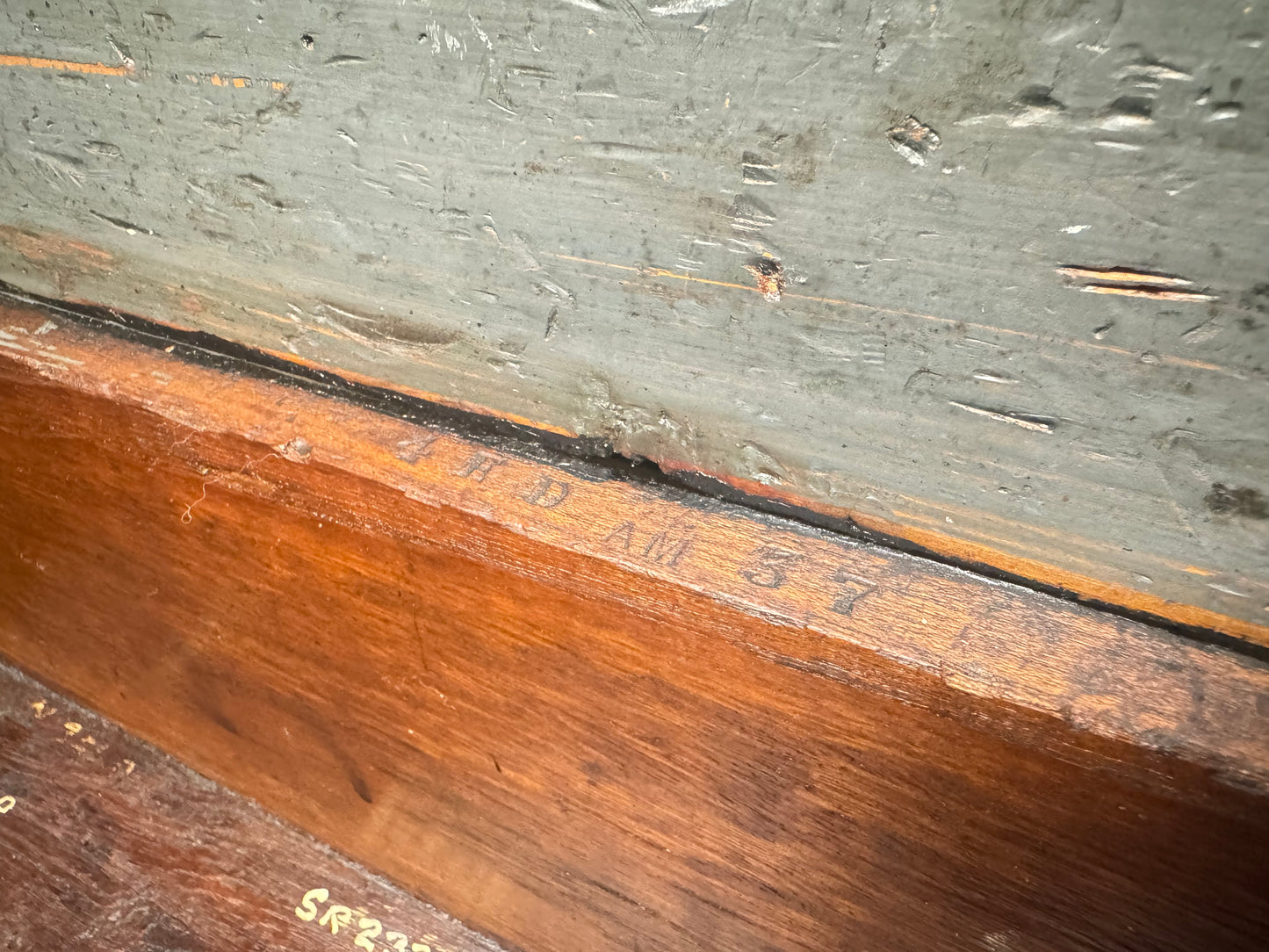Air Ministry Wooden Tool Box
