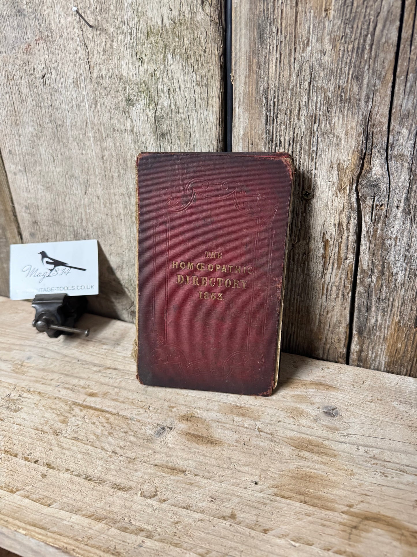 The Homeopathic Directory Book 1853