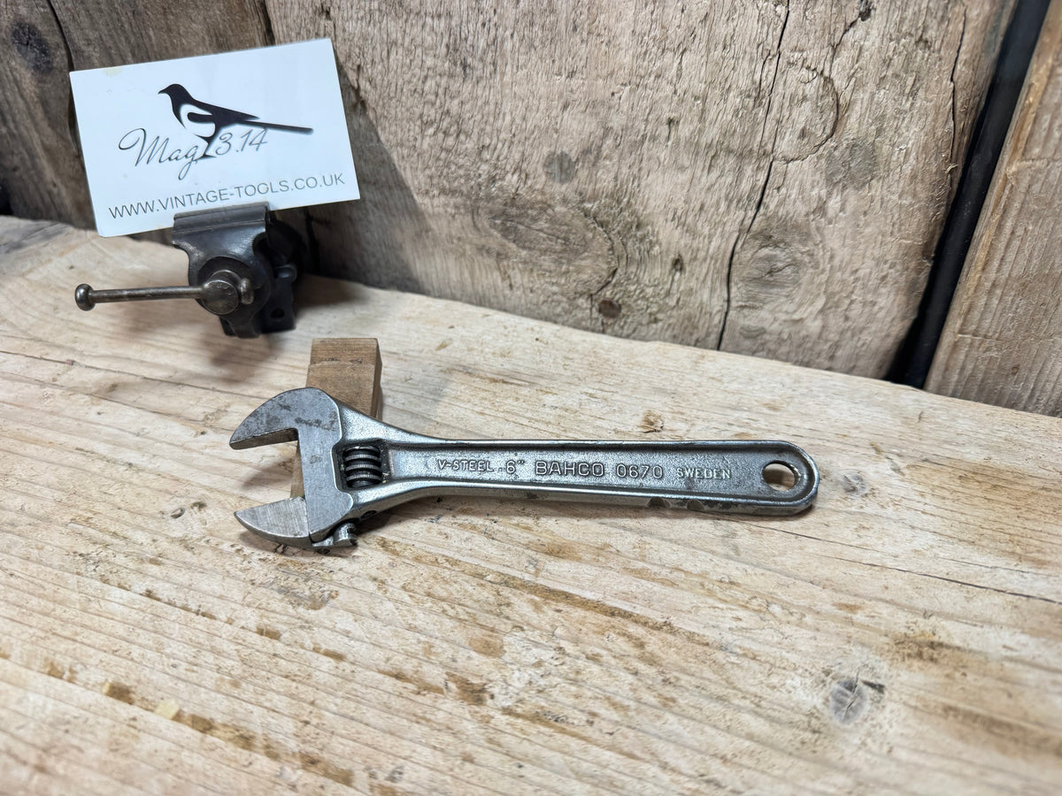 Bahco 0670 6" Adjustable Spanner