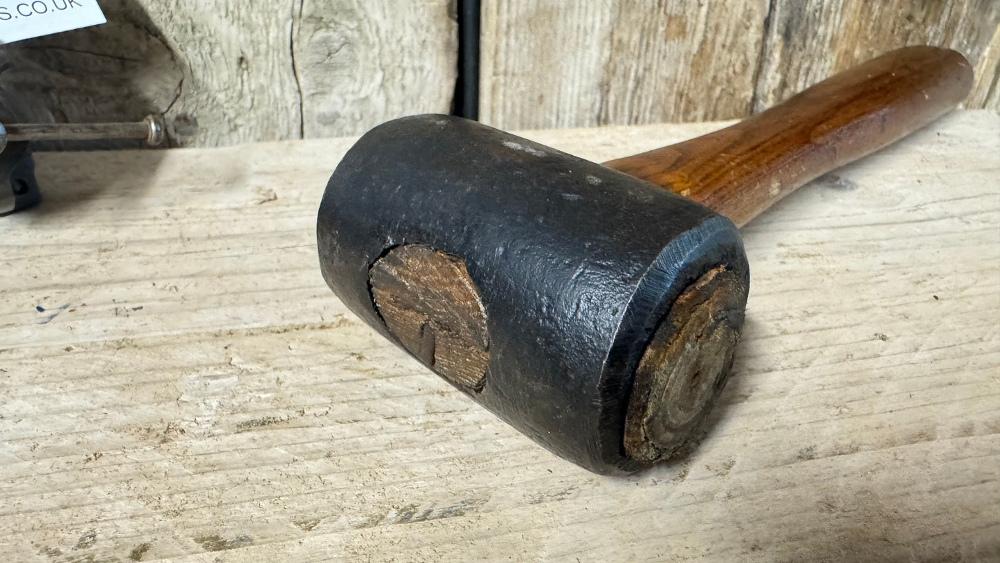 Replaceable Head Rawhide Mallet