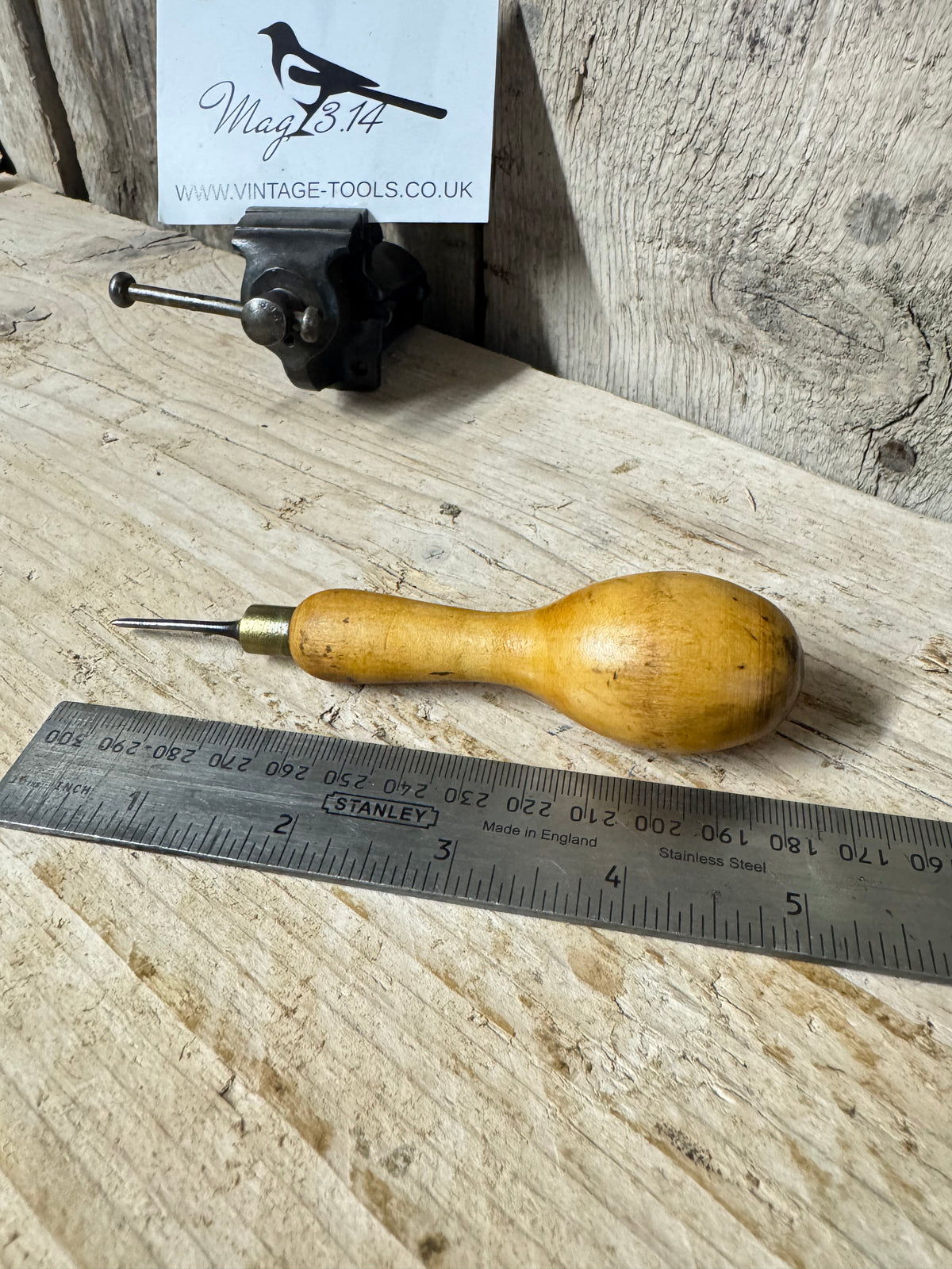 Boxwood Handle Awl